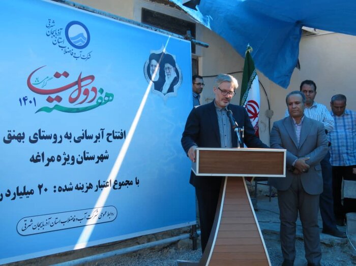 طرح ۵۰۰ واحدی نهضت ملی مسکن در مراغه کلنگزنی شد