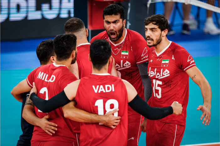 مسابقات قهرمانی جهان/ ایران ۳ - آرژانتین ۲ ؛ برد نفس‌گیر والیبال در گام اول