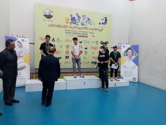 برترینهای اسکواش ایران جونیور معرفی شدند
