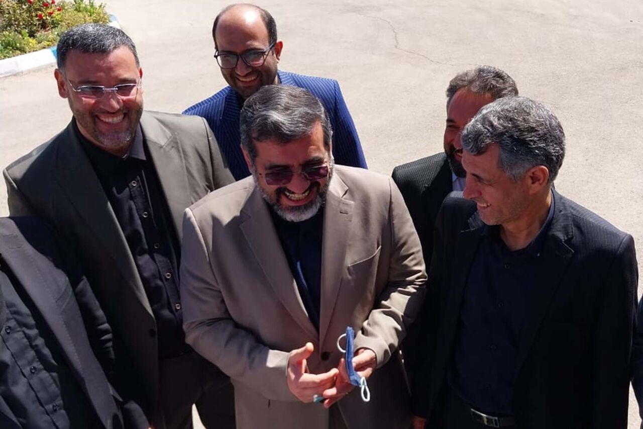 وزیر فرهنگ و ارشاد اسلامی وارد اردبیل شد
