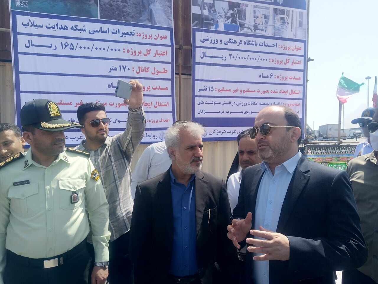 ۳ طرح دریایی و بندری در بنادر غرب هرمزگان بهره‌برداری شد