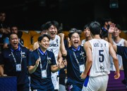 کره‌جنوبی قهرمان بسکتبال کمتر از ۱۸ سال آسیا شد