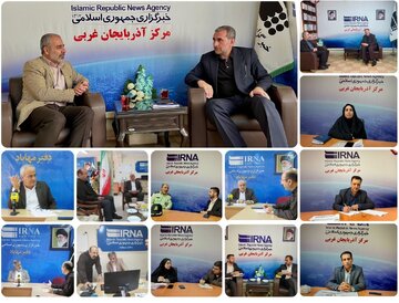 مدیران اجرایی استان آذربایجان غربی برای حضور در ایرنا به صف شدند