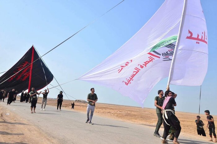 Film | The beginning of the biggest procession of Arbaeen Hosseini (PBUH) in Iraq