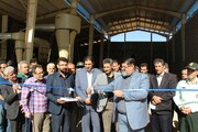 بزرگترین واحد بوجاری جنوب آذربایجان غربی در تکاب افتتاح شد