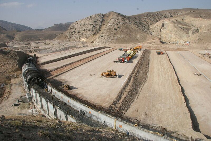 A dam to be constructed in northwest Iran to provide drinking water there