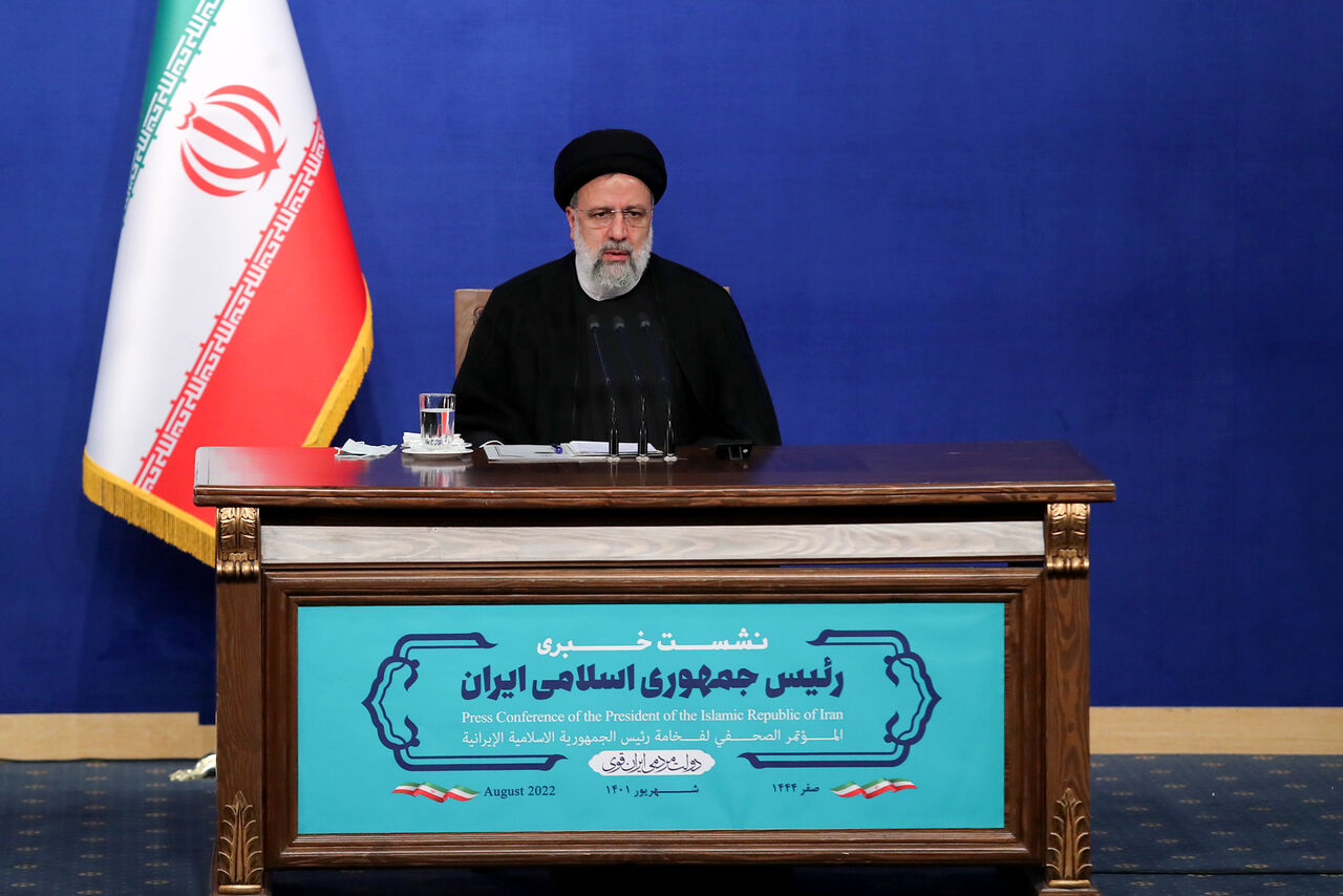 President Raisi urges solving problem by relying on domestic ...
