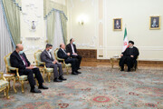 ایران اور سعودی عرب کے درمیان تعلقات کی بحالی علاقائی سلامتی کے مفاد میں ہے: ایرانی صدر