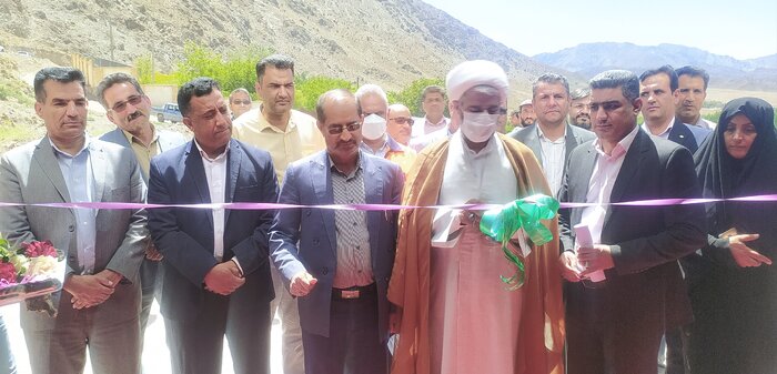 ۶۵۰ میلیارد ریال پروژه هفته دولت در بم افتتاح شد