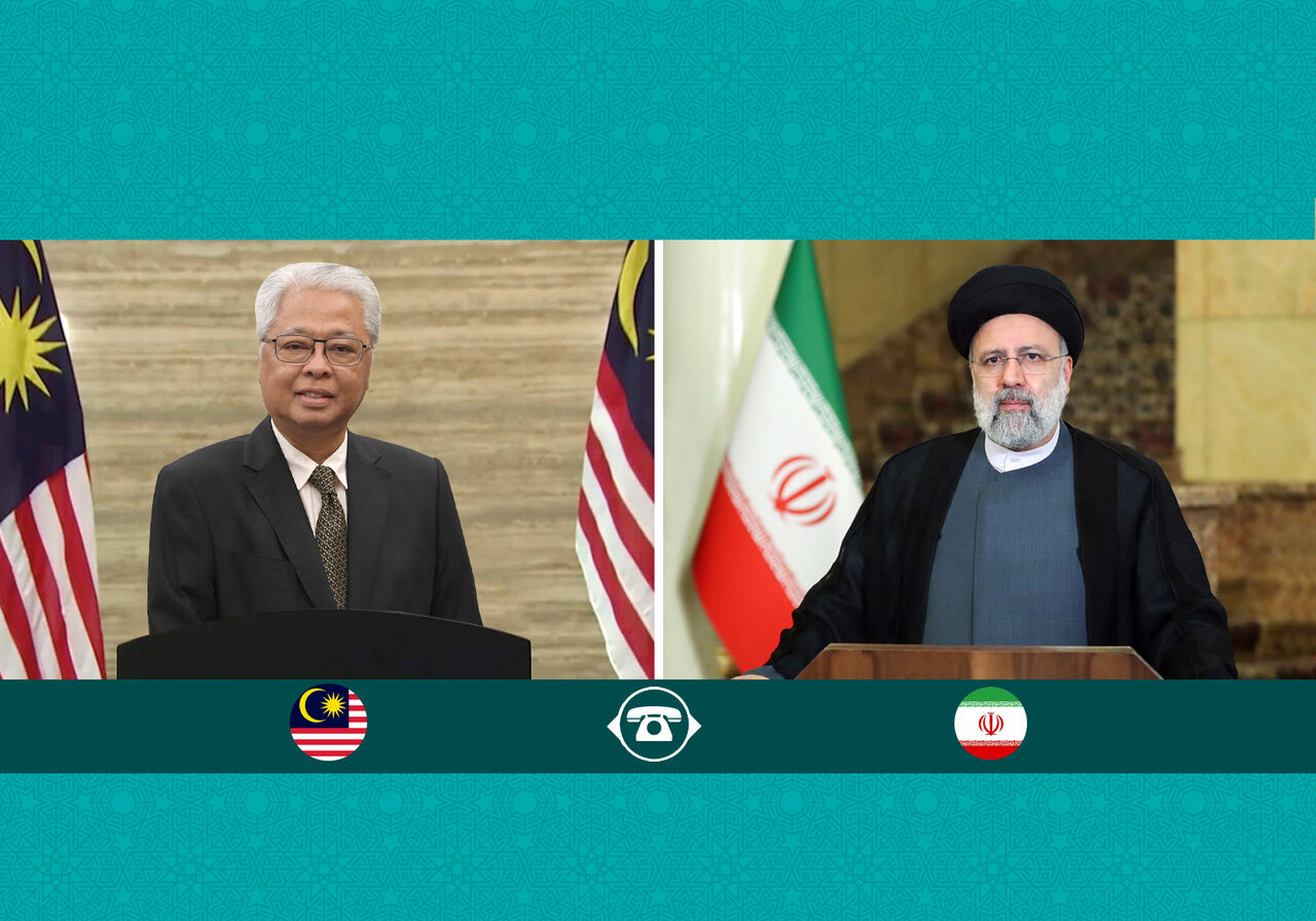 رئیسی: ظرفیتهای متنوعی برای توسعه همکاری بین ایران و مالزی وجود دارد