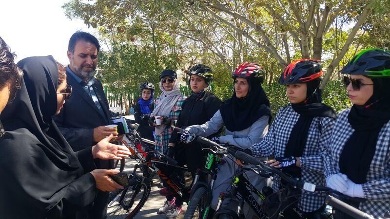 مجموعه دوچرخهسواری بانوان در تربتحیدریه افتتاح شد مجموعه دوچرخهسواری بانوان در تربتحیدریه افتتاح شد
