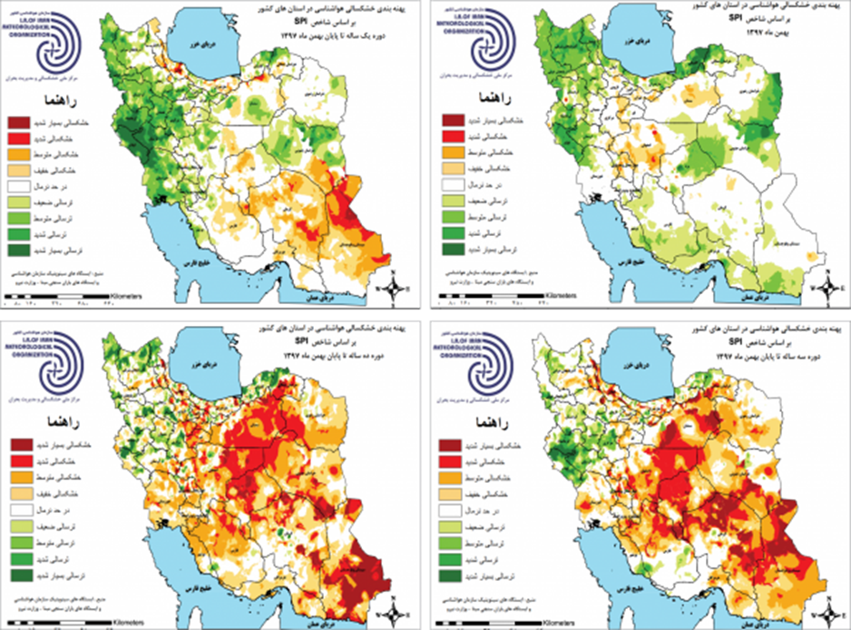 سایه شوم خشکسالی بر ۴ قاره جهان/ ایران در دوره خشکسالی ۳۰ ساله