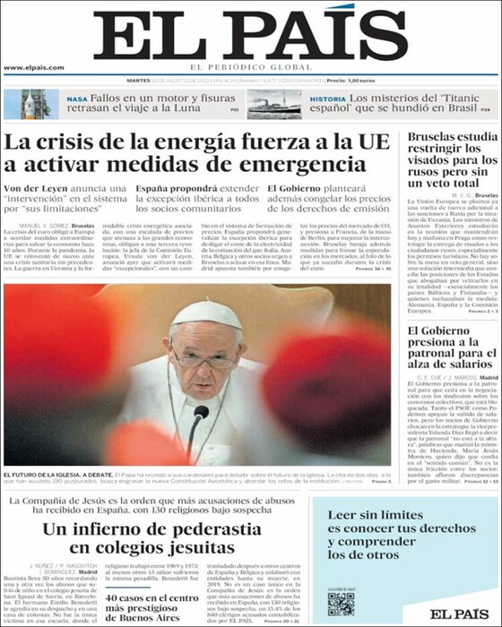 عناوین روزنامههای مطرح جهان؛ ۳۱ آگوست ۲۰۲۲