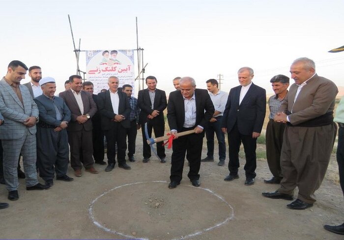 شبکه بزرگ آبیاری تحت فشار ۵۸۵ هکتاری مهاباد افتتاح شد