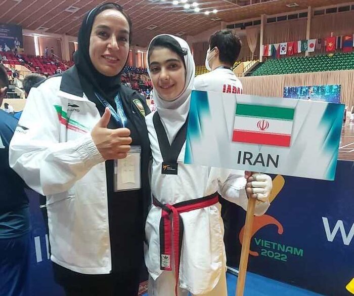 تکواندوی دختران ایران پر از استعداد طلایی است