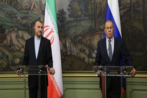 Irans Außenminister übermittelt seinem russischen Amtskollegen eine Botschaft eines europäischen Führers zur Lage in der Ukraine