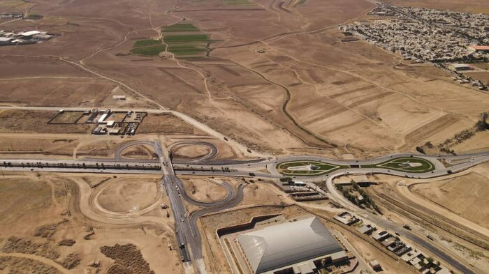 پروژه تقاطع غیر همسطح بروجن بهرهبرداری شد