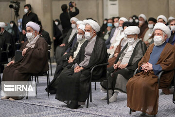 La rencontre des participants de l'Assemblée mondiale d'Ahl al-Bayt avec le Guide suprême de la révolution islamique