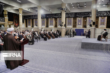 La rencontre des participants de l'Assemblée mondiale d'Ahl al-Bayt avec le Guide suprême de la révolution islamique