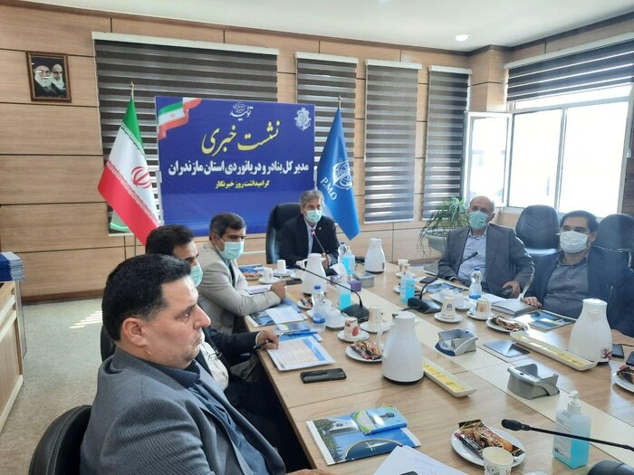 گامهای جهادی دولت در توسعه زیرساخت بنادر مازندران/ پهلوگیری کشتی تجاری رو-رو پس از ۲۱ سال در نوشهر