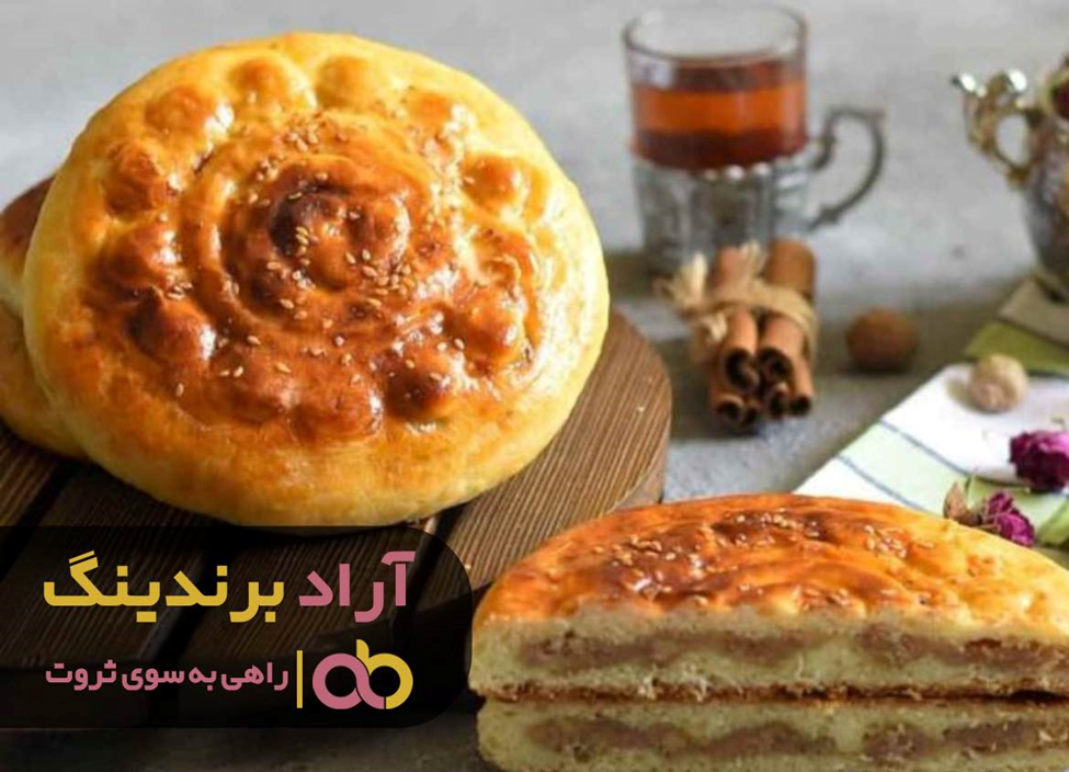 میزان خرید کلوچه سنتی زعفرانی در اصفهان نسبت به شهرهای دیگر