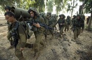 مانور ارتش رژیم اسرائیل در مرز لبنان

