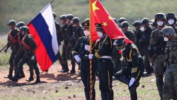 چین و روسیه رزمایش دریایی مشترک برگزار می‌کنند