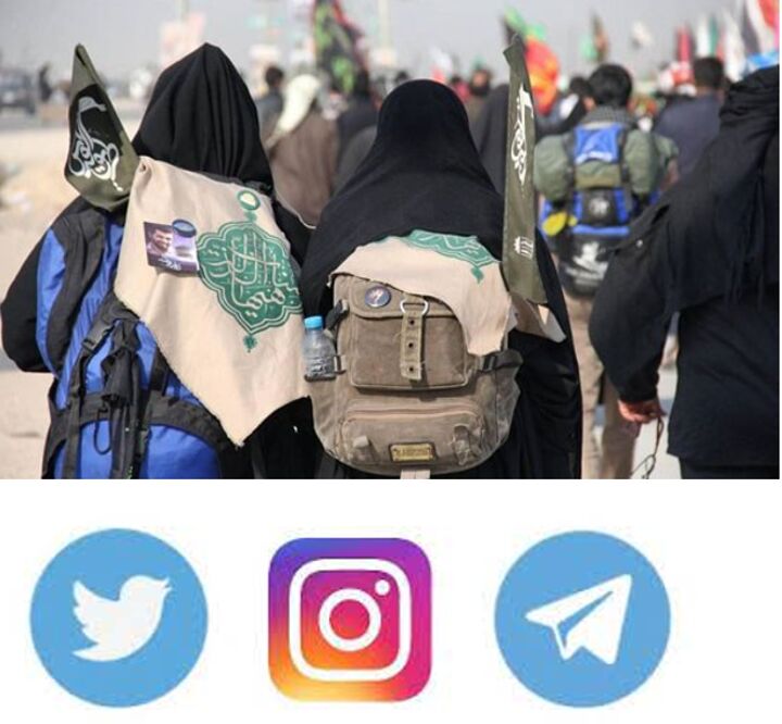 تصویر 5 ساله اربعین در شبکههای اجتماعی / بیبیسی فارسی در صدر تولیدکنندگان محتوا در اینستاگرام
