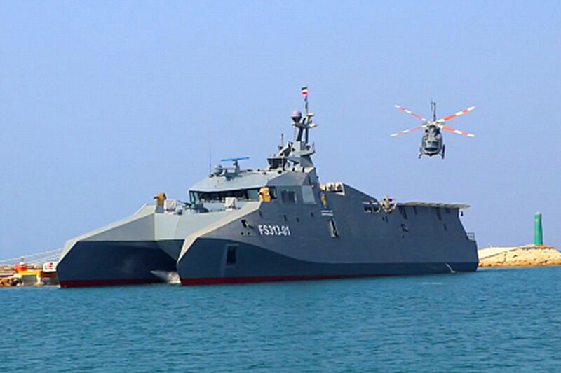 Iran’s IRGC unveils new combat vessel