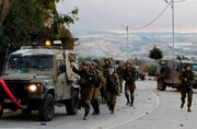 بازداشت ۱۴ فلسطینی و زخمی شدن ۴ نفر دیگر در کرانه باختری