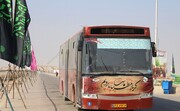 روزانه ۱۱۰ دستگاه اتوبوس برای انتقال زائران اربعین  از قم عازم مهران می‌شود