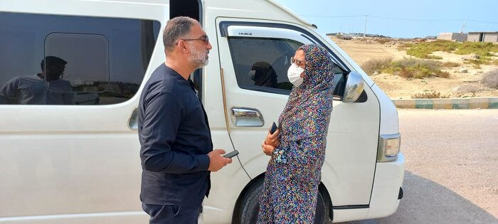 بازدید میدانی فرماندار قشم با هدف بررسی و رفع مشکلات مردم بخش حرا