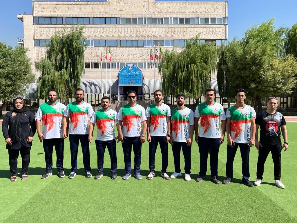 حضور تیم سومو ایران در مسابقات آسیایی