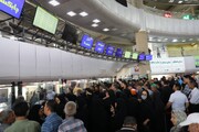سرگردانی زائران اربعین در پایانه‌های مسافری مشهد/ باز هم مسوولان غافلگیر شدند
