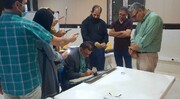 کارگاه خوشنویسی و تایپوگرافی "خوزستان پایتخت موکب‌ها" در اهواز برگزار شد