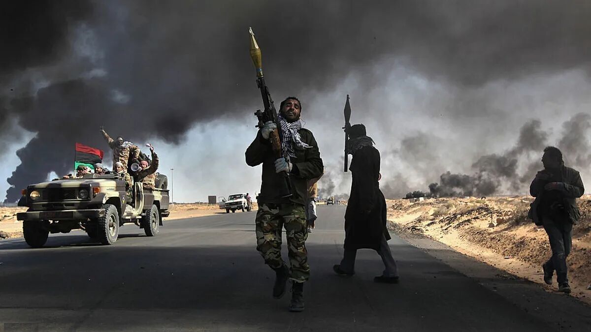 ۲ کشته در پی درگیری‌ مسلحانه در غرب لیبی