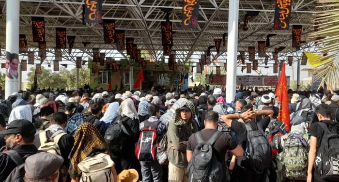 قصرشرین تمام قد در خدمت زائران اربعین حسینی (ع)