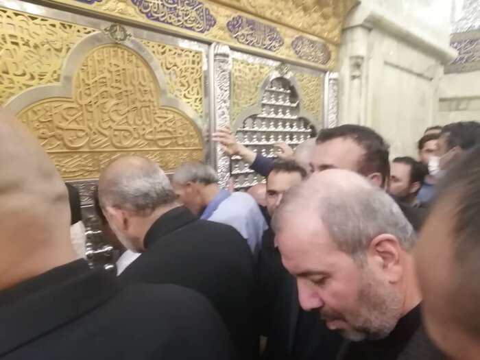 وزیر کشور به زیارت امامین کاظمین (ع) رفت 4