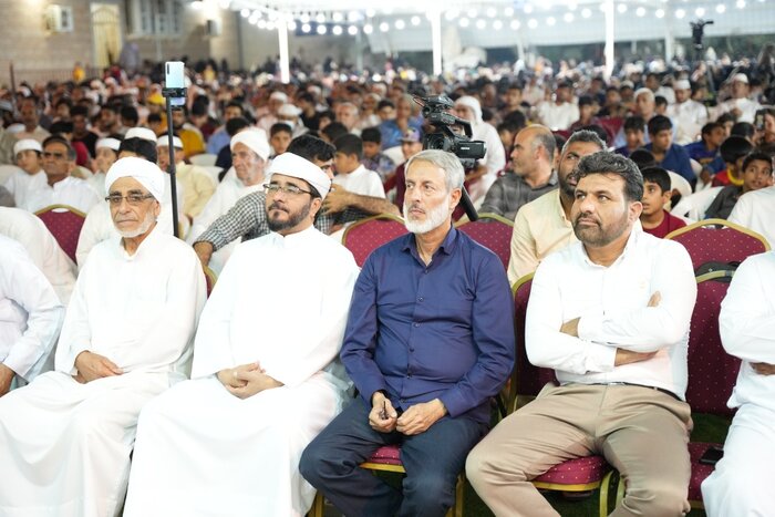 حافظان قرآن کریم شهر رمکان جزیره قشم تجلیل شدند