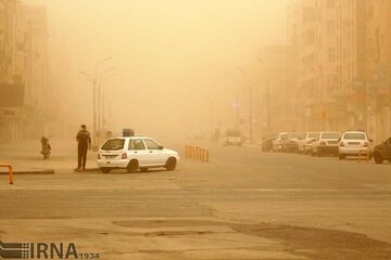 کیفیت هوای استان سمنان در وضعیت هشدار زرد