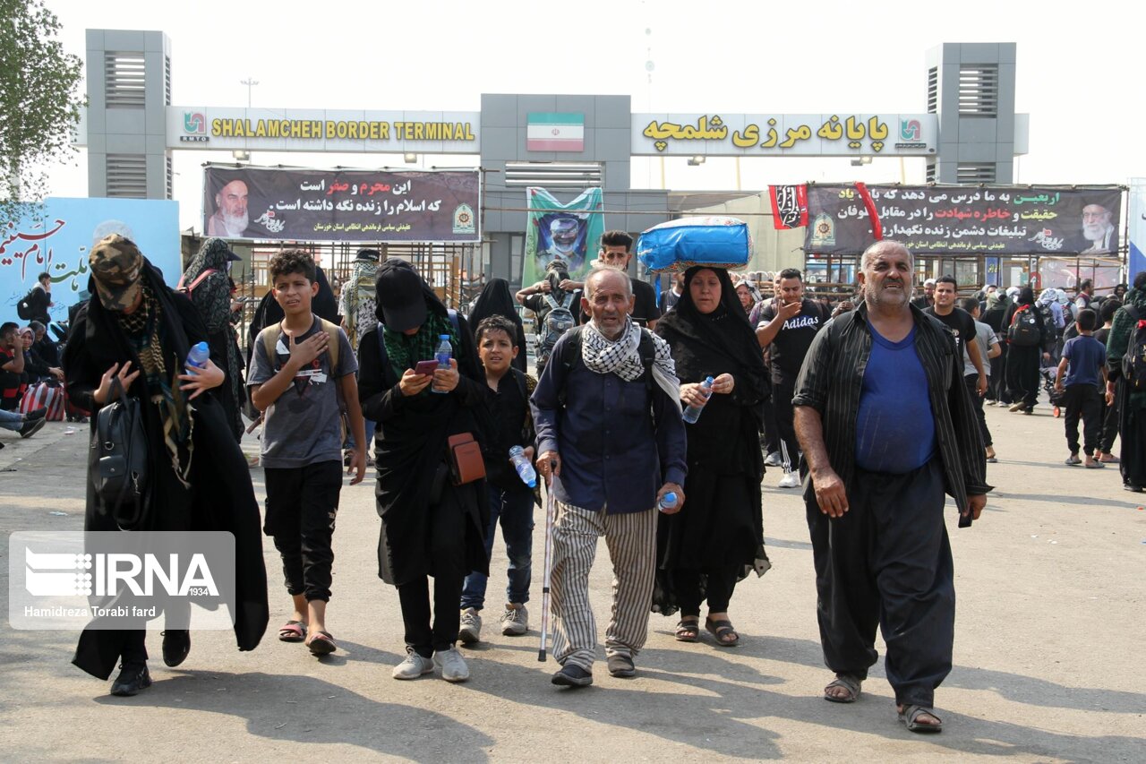 زائران اربعین به گذرگاه‌های مرزی خوزستان مراجعه نکنند