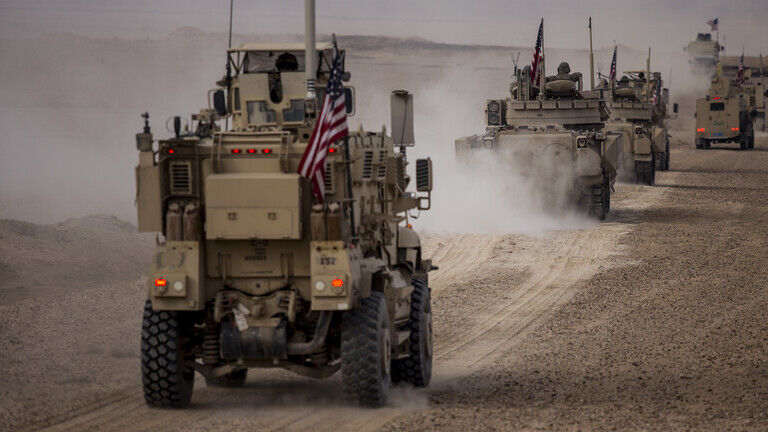 انتقال کاروان جدیدی از نیروها و تجهیزات نظامی آمریکا از سوریه به عراق