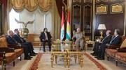 تاکید الحلبوسی و مسعود بارزانی بر تشکیل دولت در عراق