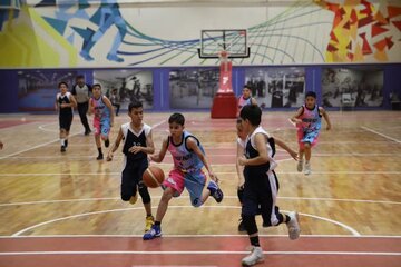 مسابقات مینی بسکتبال قهرمانی کشور در مشهد آغاز شد