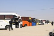 اتوبوسهای شهرداری مشهد به دلیل عدم همکاری مسوولان عراق به کشور بازگشتند