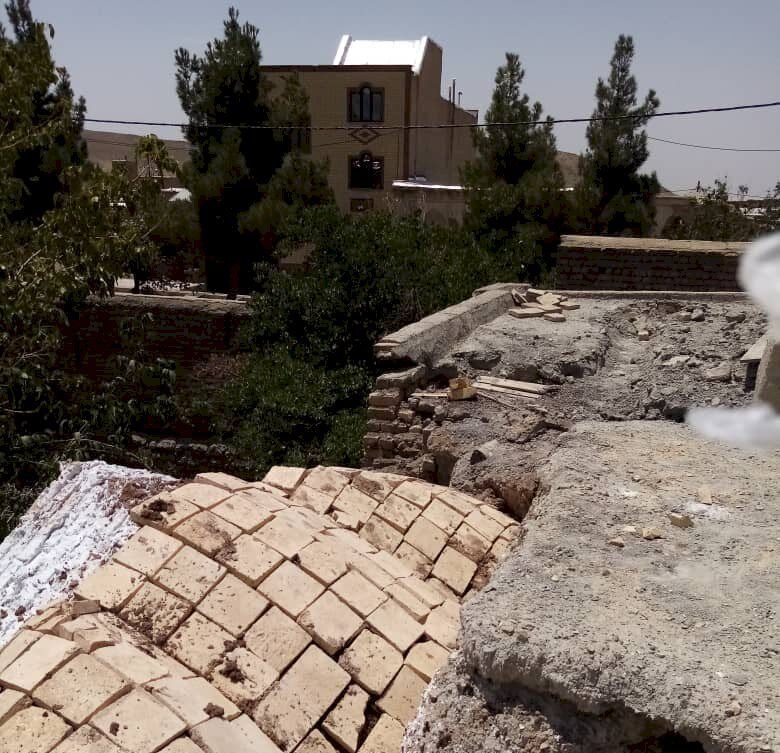 خانه تاریخی "فاضلین نراقی" مرمت اضطراری شد