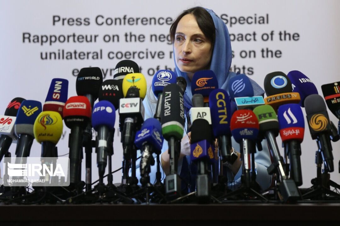 UN special rapporteur urges halting unilateral sanctions on Tehran