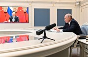 نشست مشترک روسای جمهور چین و روسیه در ازبکستان