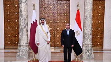 رئیس جمهور مصر وارد قطر شد