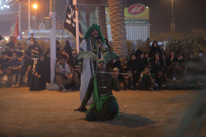 گروههای نمایشی هماین بینالمللی «روایت راهیان» عازم کربلا و کاظمین شدند